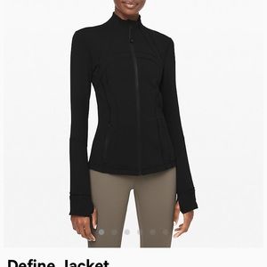 Black Lululemon define jacket